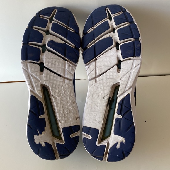 Hoka One One Elevon Storm Blue shoes -Sz 8.5 - Picture 7 of 15